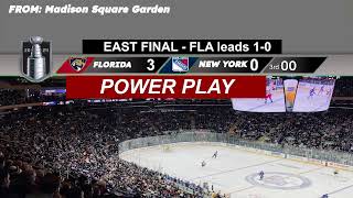 NHL Stanley Cup Playoffs FLORIDA PANTHERS vs NEW YORK RANGERS GAME 1 Eastern Conference Final [upl. by Newg]