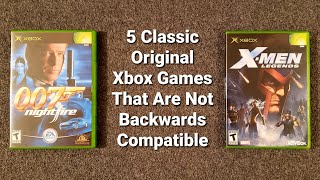 5 Classic Original Xbox Games That Are Not Backwards Compatible [upl. by Gathard437]