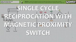 Single Cycle Reciprocation with Magnetic Proximity Switch Full Lecture [upl. by Ecnesse]