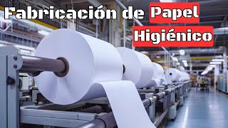 Como se HACE el PAPEL HIGIÉNICO🧻  Dentro de la fabrica de papel higiénico [upl. by Neiman530]