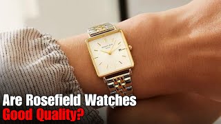 Are Rosefield Watches Good Quality [upl. by Norvall]