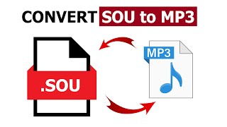 How to Convert sou File into MP3 Audio File  Free Online Tool [upl. by Sukramal]