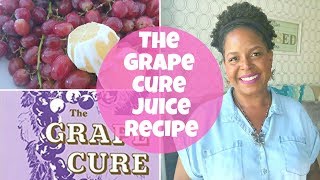 The Grape Cure Juice Recipe for Shrinking Fibroids Naturally  By What Chelsea Eats [upl. by Danelle]