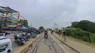 Lake of the Ozarks Bikefest  The Bagnell Dam strip 91324 at 3pm [upl. by Keisling]