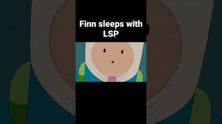 Finn sleeps with Lumpy Space Princess shorts adventuretime cartoon funny [upl. by Zarah]