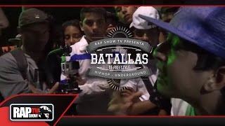 Azrrael Vs Impackto  Batalla De Freestyle RAP SHOW CARACAS 2016 [upl. by Vada]