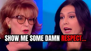 The View Is Finally CANCELLED After Joy Behar DISRESPECTS a 16yr Veteran LIVE on the View [upl. by Faustina]