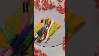 Easy Embroidery Kits shorts viralshort trendingshorts handicraft embroidery handembroidary [upl. by Ahsinrat]