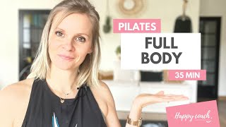 Pilates FULL BODY  Séance complète pour tonifier son corps  Happy Coach by Aurélie [upl. by Adolphe823]