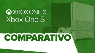 XBOX ONE X vs XBOX ONE S [upl. by Amsirak]