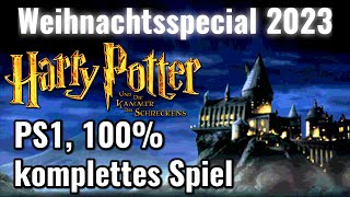 Harry Potter und die Kammer des Schreckens PS1 ❄️ WEIHNACHTSSPECIAL 2023 ❄️ PSX Gameplay Deutsch [upl. by Riaj]