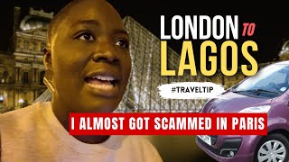 My Roaming Nightmare in Paris  London to Lagos [upl. by Langill]