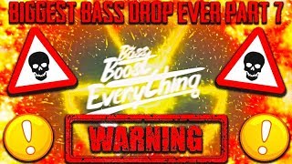 BIGGEST BASS DROP EVER EXTREME BASS TEST PART 7 [upl. by Nonnaehr35]