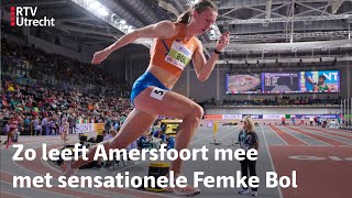 Laatste uren voor olympische finale van Femke Bol is Amersoort er klaar voor  RTV Utrecht [upl. by Gretna]