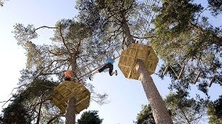 Grenzen überschreiten  ein Tag im Klettergarten am Brombachsee [upl. by Violet]