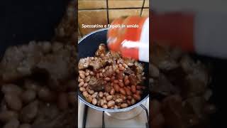 SPEZZATINO DI VITELLO E BOVINO IN UMIDO CON FAGIOLI [upl. by Nibbs30]