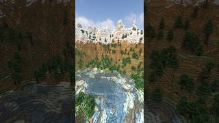 Minecraft 10000 Blocks Long Optical Illusions Roller Coaster Timelapse [upl. by Theis]