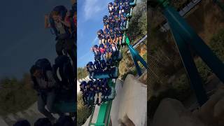 Kraken  Floorless Coaster  SeaWorld Orlando  Roller Coaster [upl. by Uba]