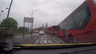 Greenman Interchange Roundabout 3rd Exit towards Forest GateLeytonstone [upl. by Hendrika]