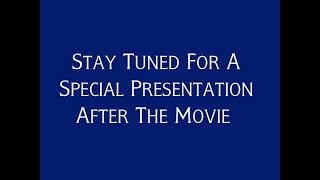 Stay Tuned for a Special Presentation After the Movie Zoomin Bumper Fanmade US [upl. by Ailat]