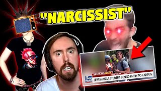 Political Punk REACTS Asmongold DESTROYED by Hasan Over UCLA Protest [upl. by Notlad831]