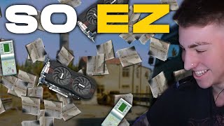 Making 4 MILLION EZ MODE  Escape From Tarkov [upl. by Eytteb]