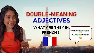 DoubleMeaning French Adjectives [upl. by Assenov286]