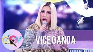 Vice Ganda gives his message to Dimples Romanas husband  GGV [upl. by Hintze805]