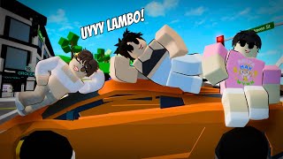 BEKI HEIST Sa BROOKHAVEN  STEALING A LAMBORGHINI Roblox [upl. by Olmstead]