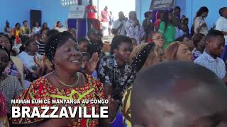 Eunice Manyanga au ministère Amen Brazzaville [upl. by Matuag936]