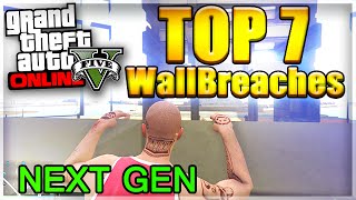 GTA 5 Glitches 120 TOP 7 Invincibility quotWallbreachesquot Xbox One PS4 118 God Mode Wall Breach 119 [upl. by Anicart]