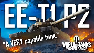 Engesa EE T1 Osório P2  Tank Review  World of Tanks Modern Armor [upl. by Schulz595]