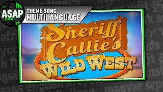 Sheriff Callie’s Wild West Theme Song  Multilanguage Requested [upl. by Nnave]