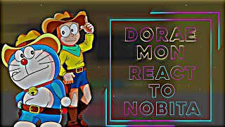 doraemon react to Nobitareaact to nobitaone shotgacha club [upl. by Imis]