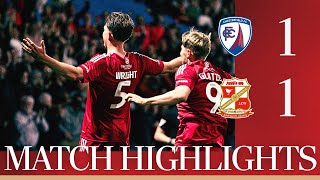 Match Highlights Chesterfield vs Swindon Town [upl. by Nyrahs]