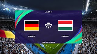 Germany vs Hungary 07092024 UEFA Nations League PES 2021 [upl. by Aenea]