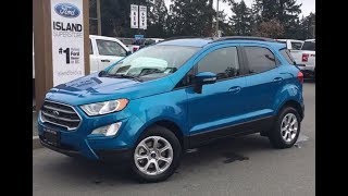 2018 Ford EcoSport SE Cold Weather AWD Review Island Ford [upl. by Cardwell774]