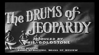 The Drums Of Jeopardy 1931 📽Horror Crime Drama📽 Warner Oland June Collyer [upl. by Nanete]