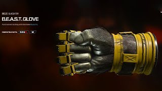 HOW TO UNLOCK KONG BEAST GLOVE MW3 GODZILLA X KONG THE NEW EMPIRE SHIMO SCAR KING GODZILLA [upl. by Anitsirt72]