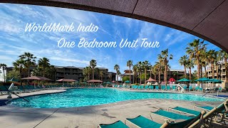 Worldmark by Wyndham Club Wyndham Indio 1 Bedroom Unit Tour [upl. by Aslehc]