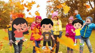 Fall Season Song for Kids🎶 Fun Autumn Song with Pumpkins Leaves and More [upl. by Nicki659]