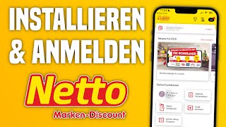 Netto App installieren amp anmelden  Netto App Tutorial [upl. by Arymat]