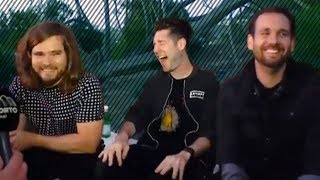 Bastille Funny Interviews 2  I Live Fast Die Young [upl. by Johm999]