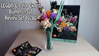 Review LEGO Blumenstrauß Set 10280 [upl. by Cadman]