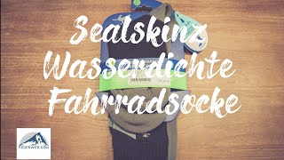 Sealskinz  Wasserdichte Fahrradsocke im Test [upl. by Aneahs]