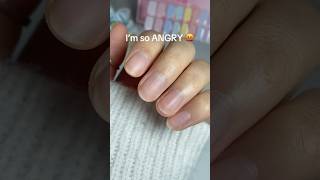 She’s a FAKE friend 😭 nails nailart manicure nailtutorial gelnails nailpolish naildesigns [upl. by Rickert]