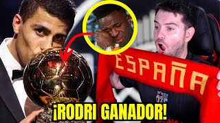 RODRI JUSTO GANADOR DEL BALÓN DE ORO 2024 [upl. by Stockton]