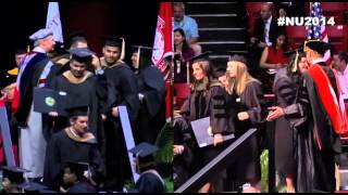 Northeastern University Graduate Commencement 2014 [upl. by Tterag]