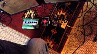 Electro Harmonix Soul Food with OD Glove amp Super Ego [upl. by Inava730]