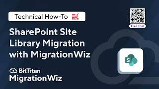 SharePoint Site Library Migration with MigrationWiz and a Free Trial [upl. by Vories]